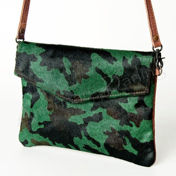 American Darling Envelope Hair-On Genuine Leather Western Women Bag Handbag Purse | for Cute - Uhorse