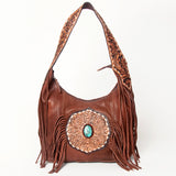 American Darling ADBGA219A Tote Hand Tooled Genuine Leather women bag western handbag purse