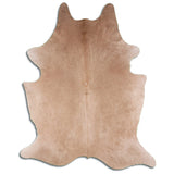 7 Ft X 7 Ft Genuine Brazilian Cowhide Skin Rug by Hilason | Hair-On Leather Home Décor Carpet