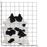 7.5 Ft X 6 Hair On Leather Cowhide From Brazil Skin Rug Carpet Hilason