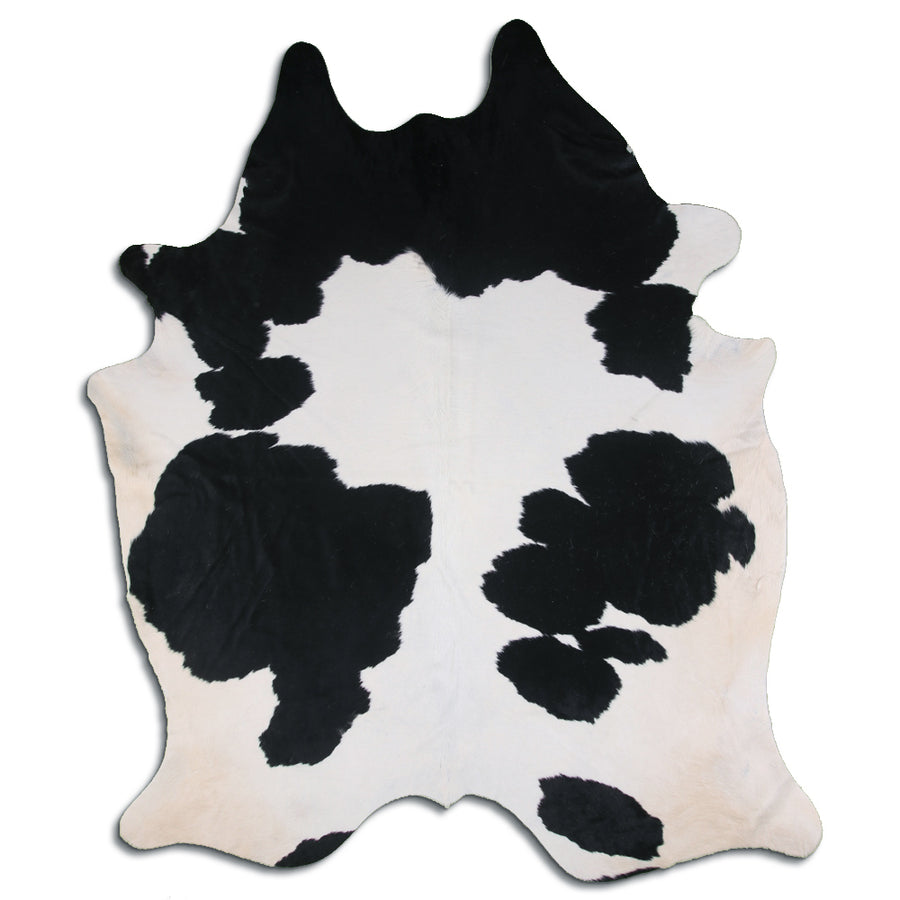 8 Ft X 6.5 Ft Genuine Brazilian Cowhide Skin Rug by Hilason | Hair-On Leather Home Décor Carpet