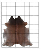 7 Ft X 6.5 Hair On Leather Cowhide From Brazil Skin Rug Carpet Hilason