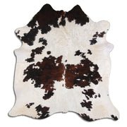 7 Ft X 6.5 Ft Genuine Brazilian Cowhide Skin Rug by Hilason | Hair-On Leather Home Décor Carpet