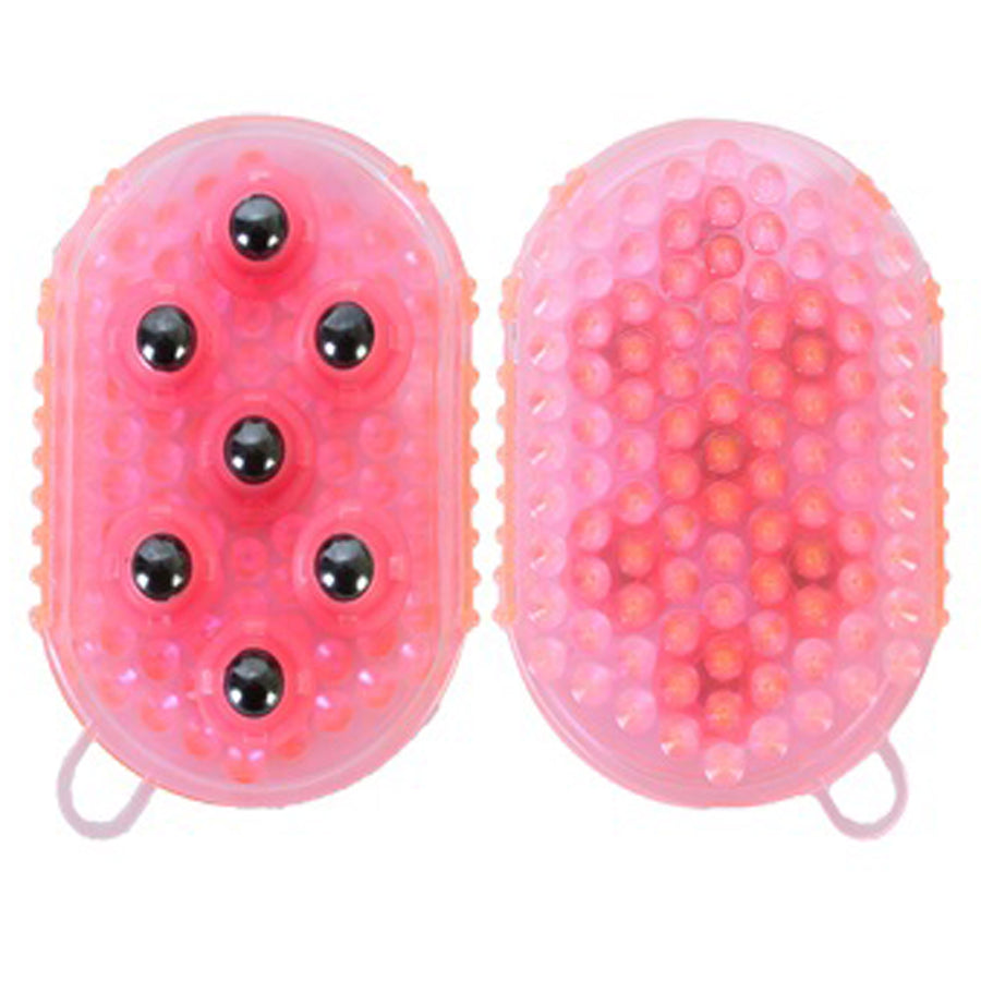 Hilason Rubber Jelly Magnetic Rollers Massage Pink - Hilason