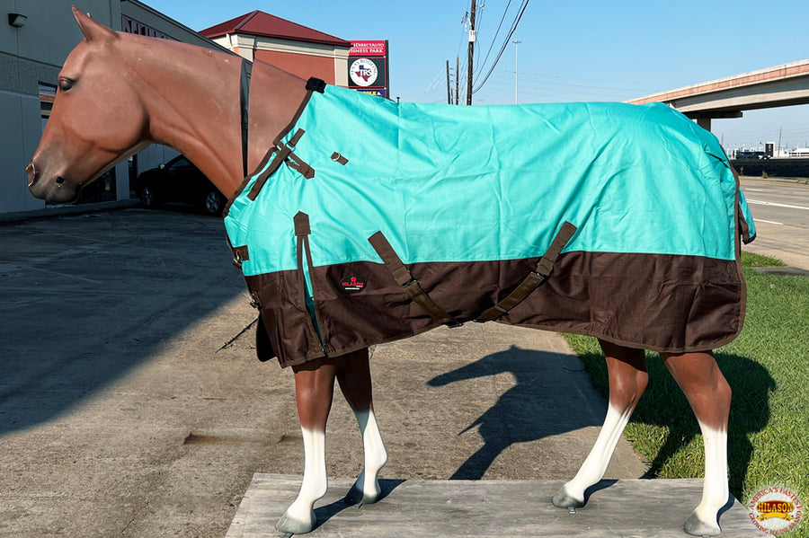 HILASON 1200D Turnout Light Winter Waterproof Rain Sheet Horse | Sheets for Horses
