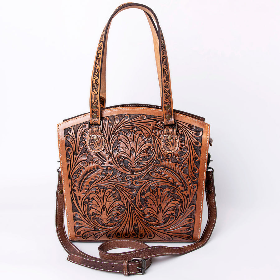 American Darling Tote Hand Tooled Genuine Leather Western Women Bag Handbag Purse | Travel Bags College Casual