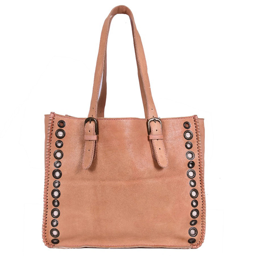 Never Mind Nmbgr109Icy Tote Vintage Handmade Genuine Cowhide Leather by Hilason – Cowboy and equestrian accessories