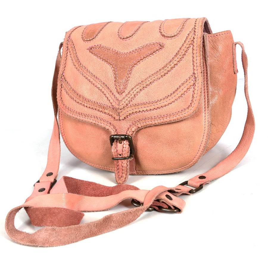 Never Mind Nmbgr114Icy Cross Body I Vintage Handmade Genuine Cowhide by Hilason – Cowboy and equestrian accessories