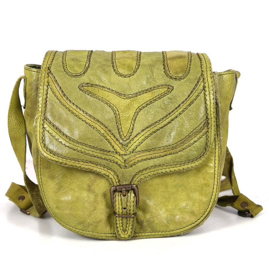 Never Mind Nmbgr114Olv Cross Body I Vintage Handmade Genuine Cowhide by Hilason – Cowboy and equestrian accessories