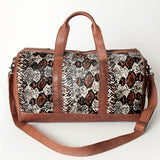 American Darling Duffel Hair On Genuine Leather Western Women Bag | Handbag | Leather Duffle Bag | Weekend Bag | Travel Duffel Bags | Duffel Bag for Women