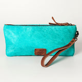 American Darling Wristlet Hair on Genuine Leather Western Women Bag | Handbag Purse | Women Wristlet | Wristlet Wristlet | Travel Wristlet | Leather Wristlet | Clutch Wristlet