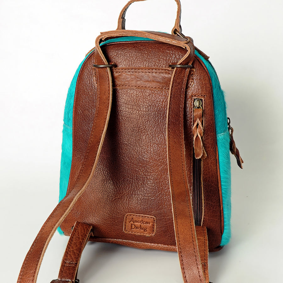 American Darling Backpack Hair on Genuine Leather Western Women Bag | for Laptop School Purse Travel