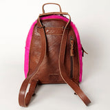 American Darling Backpack Hand Tooled Hair on Genuine Leather Western Women Bag | for Laptop School Purse Travel
