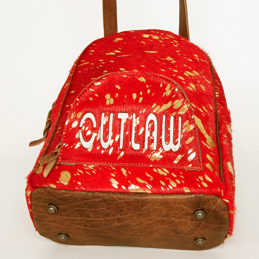 American Darling Backpack Hair on Genuine Leather Western Women Bag | for Laptop School Purse Travel