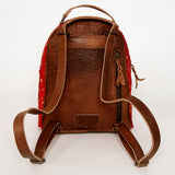 American Darling Backpack Hand Tooled Hair on Genuine Leather Western Women Bag | for Laptop School Purse Travel