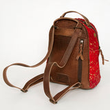 American Darling Backpack Hand Tooled Hair on Genuine Leather Western Women Bag | for Laptop School Purse Travel