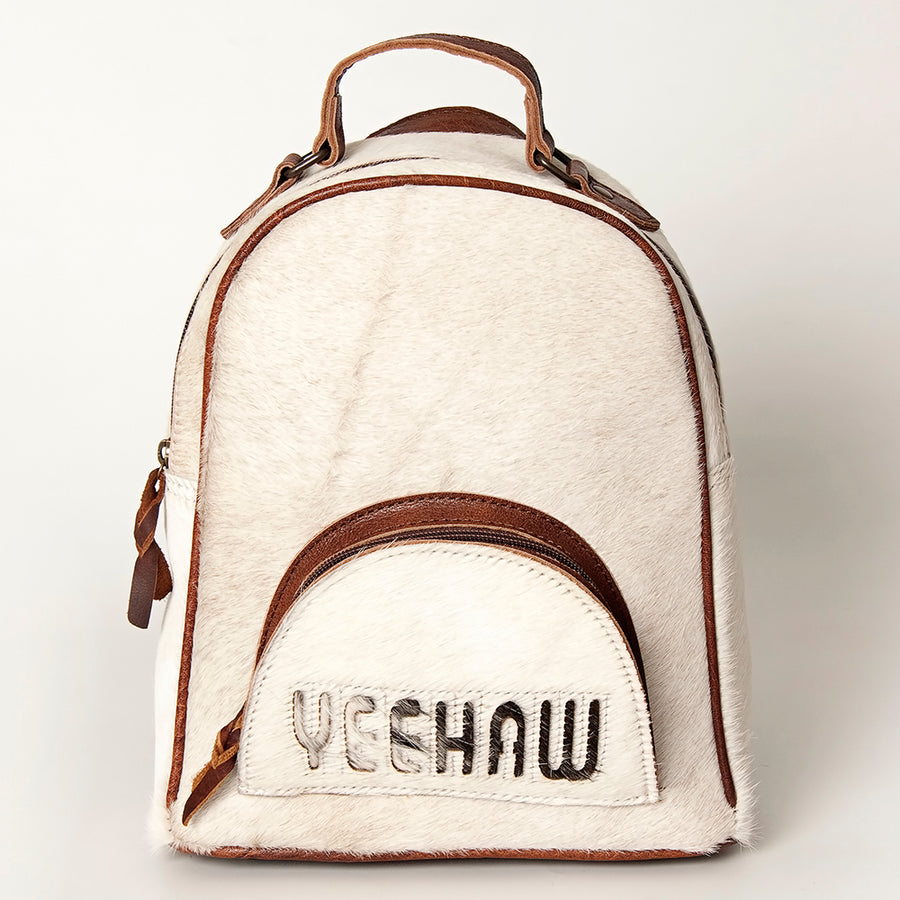 American Darling Backpack Hair on Genuine Leather Western Women Bag | for Laptop School Purse Travel