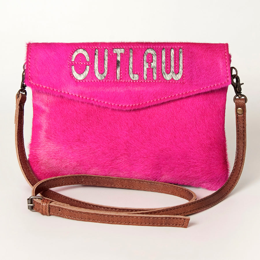 American Darling Envelope Hair-On Genuine Leather Western Women Bag Handbag Purse | for Cute