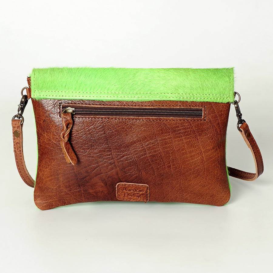American Darling Envelope Hair-On Genuine Leather Western Women Bag Handbag Purse | for Cute