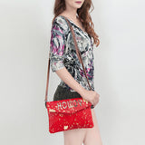 American Darling Envelope Hair-On Genuine Leather Western Women Bag Handbag Purse | for Cute