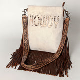 American Darling ADBGS192Q Large Crossbody Hair On Genuine Leather by Hilason – Cowboy and equestrian accessories