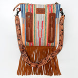 American Darling CROSS BODY I Hand Tooled Hair-on Genuine Leather women bag western handbag purse