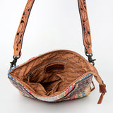 American Darling CROSS BODY I Hand Tooled Hair-on Genuine Leather women bag western handbag purse