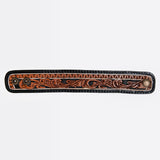 American Darling ADBRF171 Hand tooled carved Genuine Leather Bracelet women