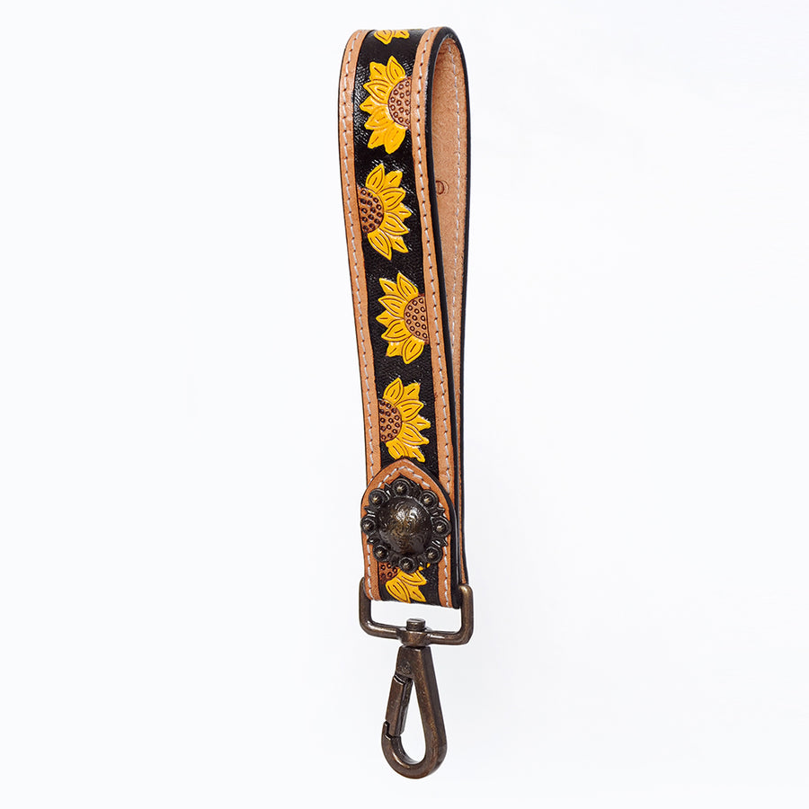 American Darling ADWSF102 Hand Tooled Genuine Leather Handle Strap For by Hilason – Cowboy and equestrian accessories