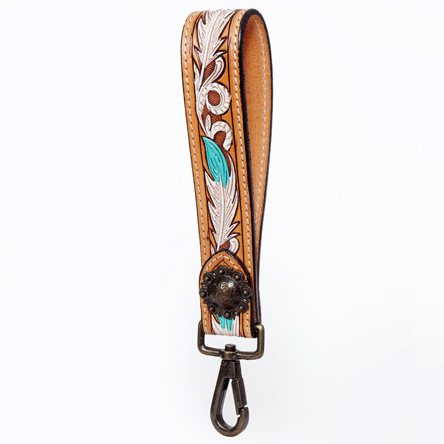 American Darling ADWSF107 Hand Tooled Genuine Leather Handle Strap For by Hilason – Cowboy and equestrian accessories