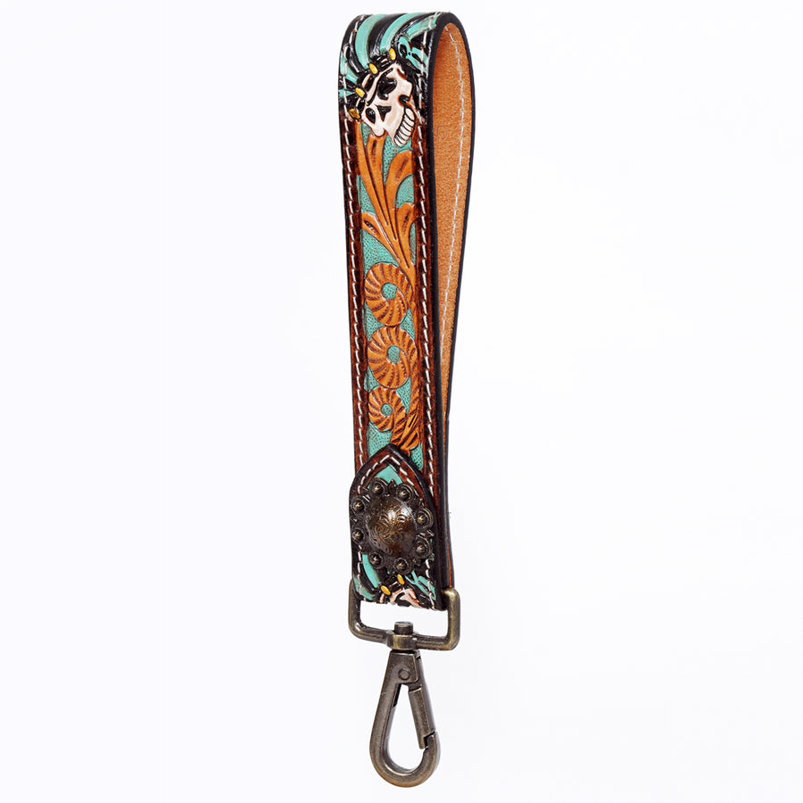 American Darling ADWSF111 Hand Tooled Genuine Leather Handle Strap For by Hilason – Cowboy and equestrian accessories