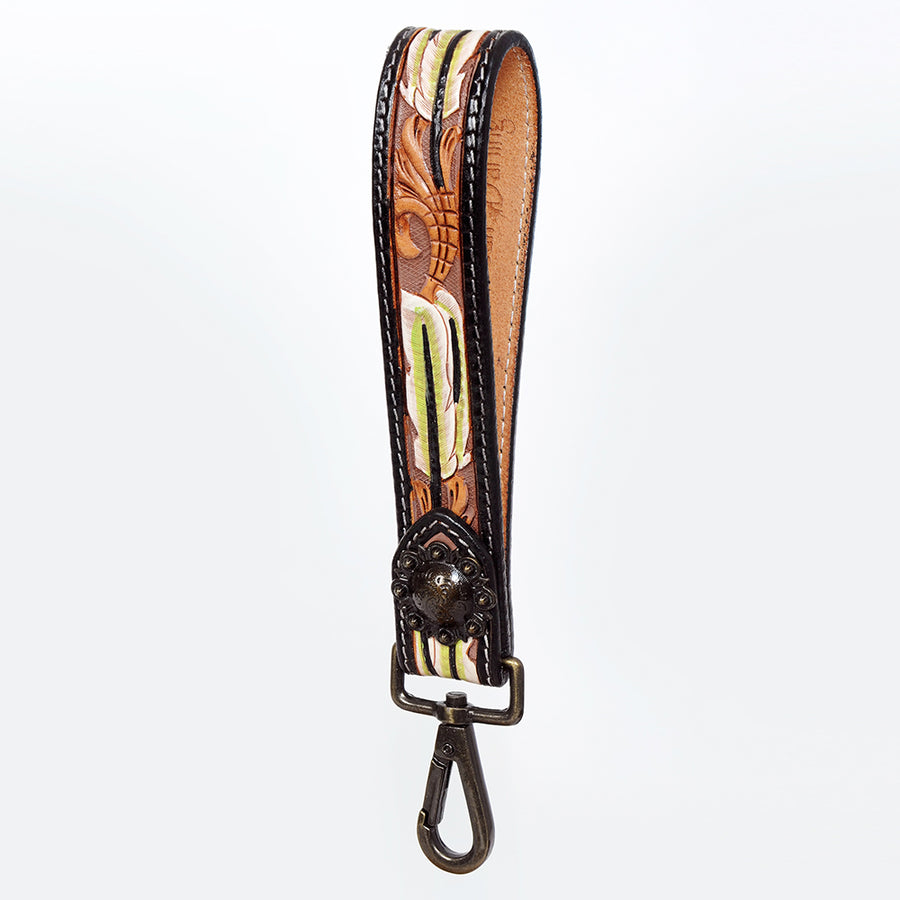 American Darling ADWSF116 Hand Tooled Genuine Leather Handle Strap For by Hilason – Cowboy and equestrian accessories