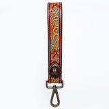 American Darling Hand Tooled Genuine Leather Handle Strap for Wristlet Bag Phone Wrist Keychain Wallet Purse Clutch Cellphone