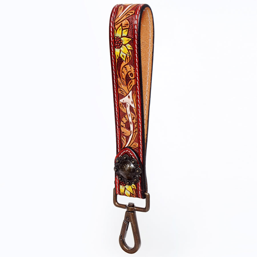 American Darling ADWSF122 Hand Tooled Genuine Leather Handle Strap For by Hilason – Cowboy and equestrian accessories