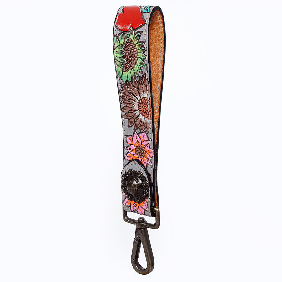 American Darling ADWSF125 Hand Tooled Genuine Leather Handle Strap For by Hilason – Cowboy and equestrian accessories