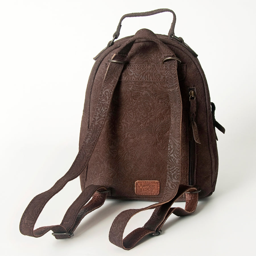 American Darling Backpack Hair on Genuine Leather Western Women Bag | for Laptop School Purse Travel