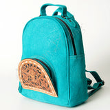 American Darling Backpack Hand Tooled Embossed Genuine Leather Western Women Bag Handbag Purse | for Laptop School - Uhorse
