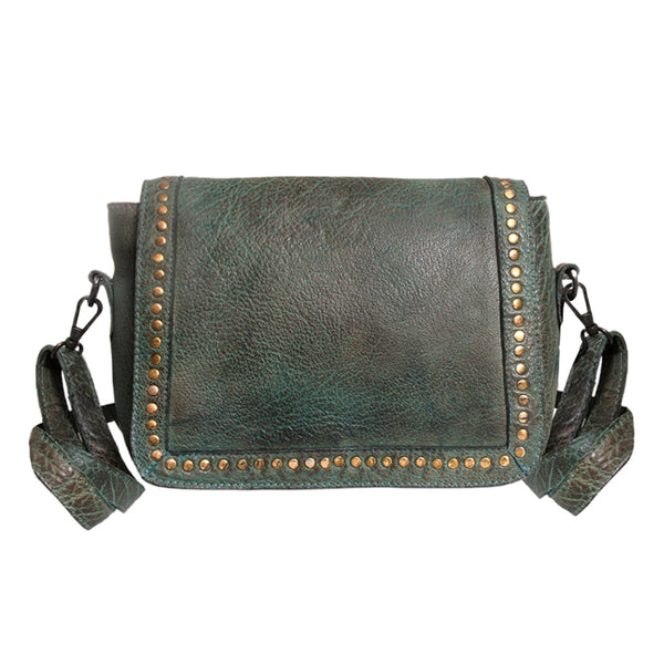 Never Mind Nmbgz101A Cross Body I Vintage Handmade Genuine Cowhide by Hilason – Cowboy and equestrian accessories