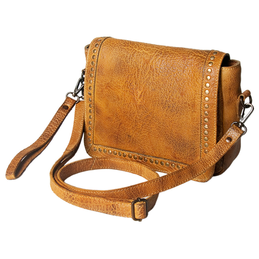 Never Mind Nmbgz101B Cross Body I Vintage Handmade Genuine Cowhide by Hilason – Cowboy and equestrian accessories