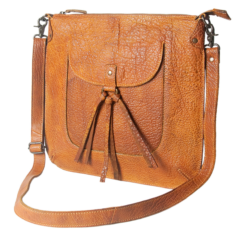 Never Mind Nmbgz103A Cross Body I Vintage Handmade Genuine Cowhide by Hilason – Cowboy and equestrian accessories