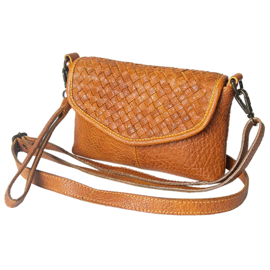Never Mind Nmbgz104D Small Crossbody Vintage Handmade Genuine Cowhide by Hilason – Cowboy and equestrian accessories