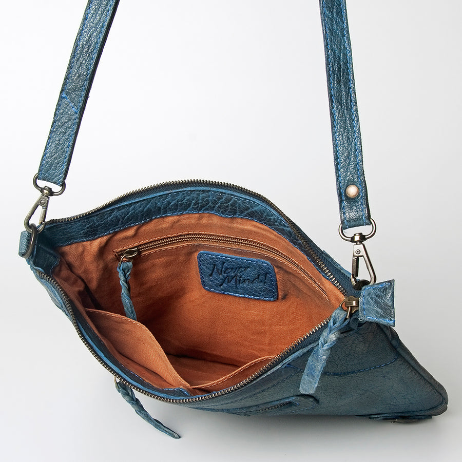 Never Mind Nmbgz106A Cross Body I Vintage Handmade Genuine Cowhide Leather Women Bag Western Handbag Purse