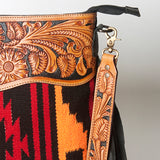 American Darling Signature Crossbody Hand Tooled Saddle Blanket Genuine Leather women bag western handbag purse
