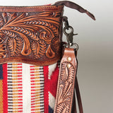 American Darling Signature Crossbody Hand Tooled Saddle Blanket Genuine Leather women bag western handbag purse
