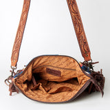 American Darling Signature Crossbody Hand Tooled Saddle Blanket Genuine Leather women bag western handbag purse