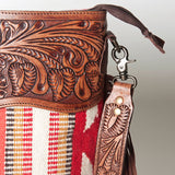 American Darling Signature Crossbody Hand Tooled Saddle Blanket Genuine Leather women bag western handbag purse