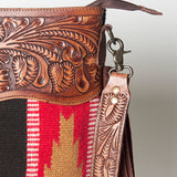 American Darling Signature Crossbody Hand Tooled Saddle Blanket Genuine Leather women bag western handbag purse