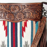 American Darling Signature Crossbody Hand Tooled Saddle Blanket Genuine Leather women bag western handbag purse