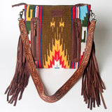 American Darling Signature Crossbody Hand Tooled Saddle Blanket Genuine Leather women bag western handbag purse