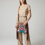 American Darling Signature Crossbody Hand Tooled Saddle Blanket Genuine Leather women bag western handbag purse